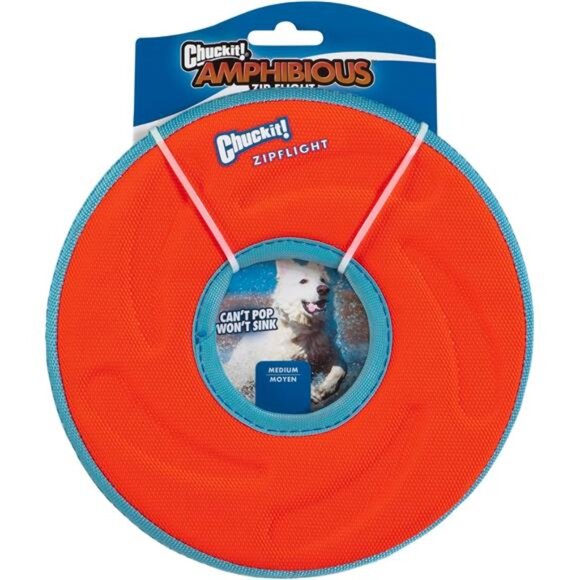 Zipflight Flyer Dog Frisbee & Dog Toy that Floats; Gentle On Dog's Teeth and Gum - Picture 5 of 7